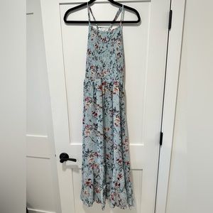 Pinkblush Light Blue Floral Maternity Dress